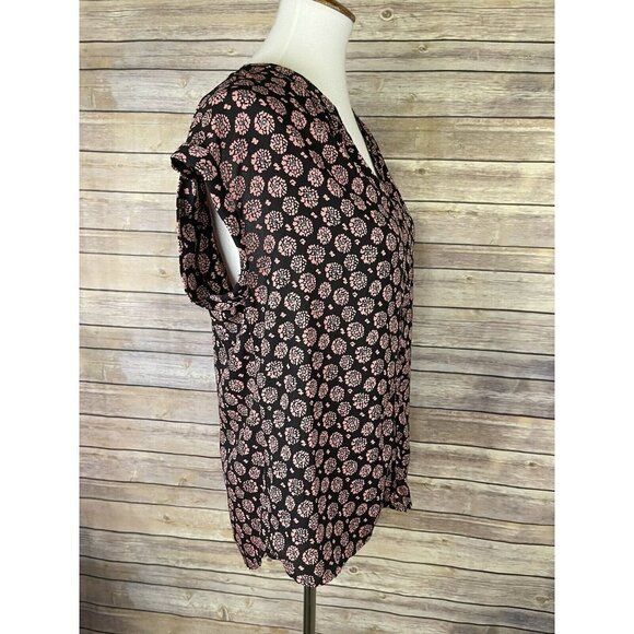 Pleione Small Popover Blouse Floral Medallion - Picture 7 of 9